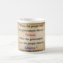 Liberty Over Tyranny Coffee Mug