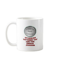 liberty pest control mugs