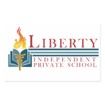 Liberty Rectangular Sticker stickers