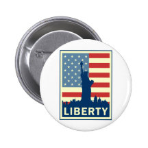 Liberty (Statue) Pin