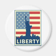 Liberty (Statue) Refrigerator Magnet