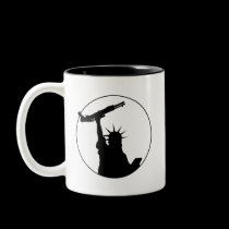 Liberty with Shotgun mugs
