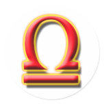 Libra #1 Sticker