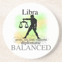 Libra About You Coaster