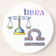 Libra Beverage Coasters