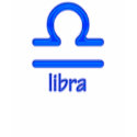 Libra Blue Symbol Shirt