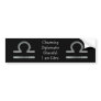 Libra Bumper Sticker