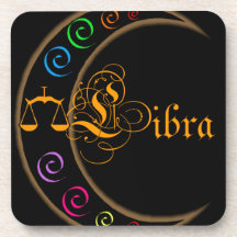 Libra Drink Coaster