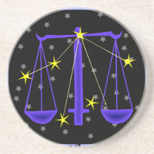 Libra Drink Coasters