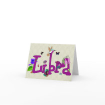 Libra Flowers Greeting Cards