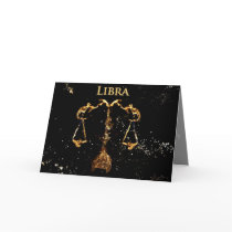 Libra - Greeting card