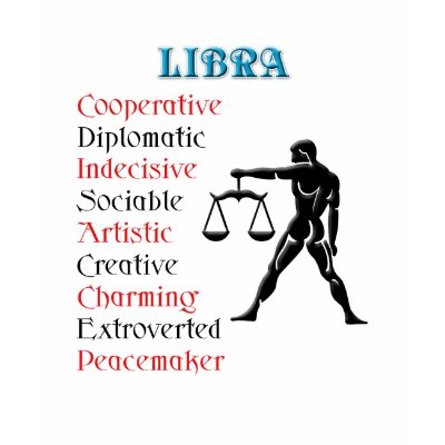 Libra Horoscope Zodiac Sign T-shirt by all_items