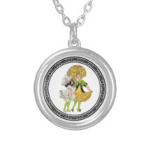 Libra Marigold Personalized Necklace