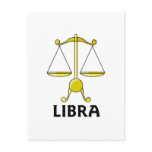 Libra Postcards