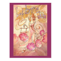Libra Postcards