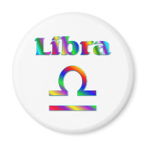 Libra Rainbow magnets