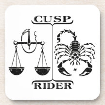 Libra/Scorpio Coaster