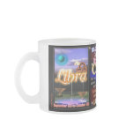 Libra Scorpio cusp astrology small glass mugs
