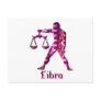 Libra Sign Postcard