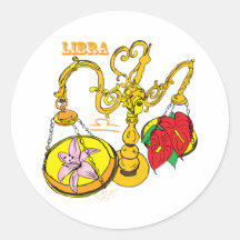 Libra Stickers