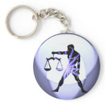 Libra Symbol  Keychain