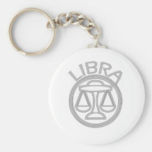 Libra the Scales Key Chains