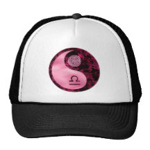 Libra Yin Yang Mesh Hats