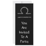 Libra. Zodiac Astrological Sign. Personalized Invite