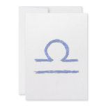 Libra. Zodiac Astrological Sign. Invite