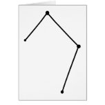 Libra Zodiac Card