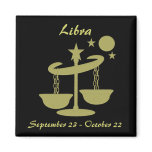 Libra Zodiac Magnet