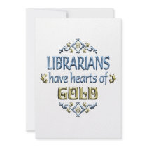 LIBRARIAN Appreciation Custom Announcement