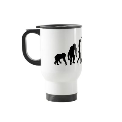 Librarian book lovers library index card gear mugs by Funkart