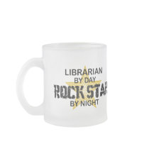 Librarian Rock Star by Night Mugs