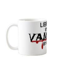 Librarian Vampire by Night Coffee Mugs