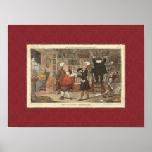 Librarians, Book Collectors, Vintage Bookseller Poster