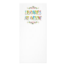 Libraries are Awesome Rack Cards