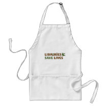 Libraries save lives aprons