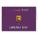 Library Day cards