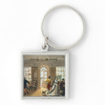 Library, from 'Poetical Sketches of keychains