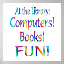 Library Fun Print