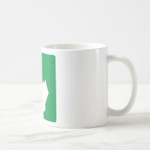 Library Highway Sign Coffee Mugs