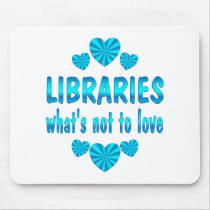 LIBRARY LOVE MOUSE PADS