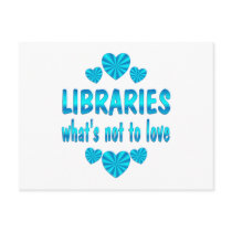 LIBRARY LOVE POSTCARDS