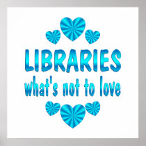 LIBRARY LOVE POSTERS
