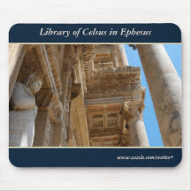 Library of Celsus mousepad