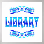 LIBRARY posters