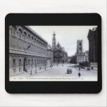 Library Saint-Genevieve, Paris France 1905 Vintage Mousepads