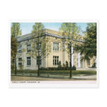 Library, Savannah, GA Vintage Postcards