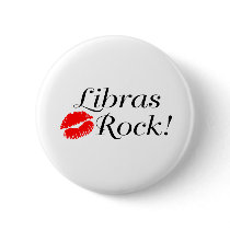 Libras Rock Pinback Buttons